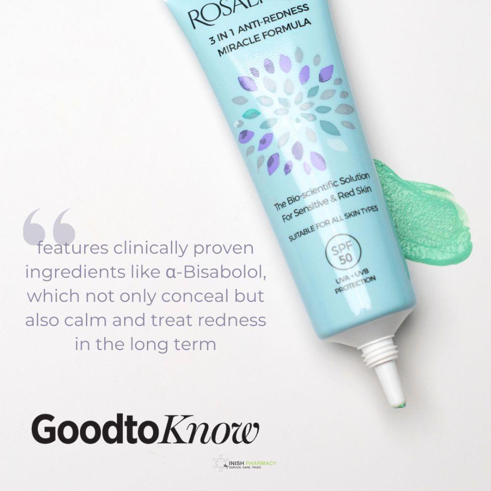 Rosalique 3-in-1 Anti-Redness Miracle Formula SPF50