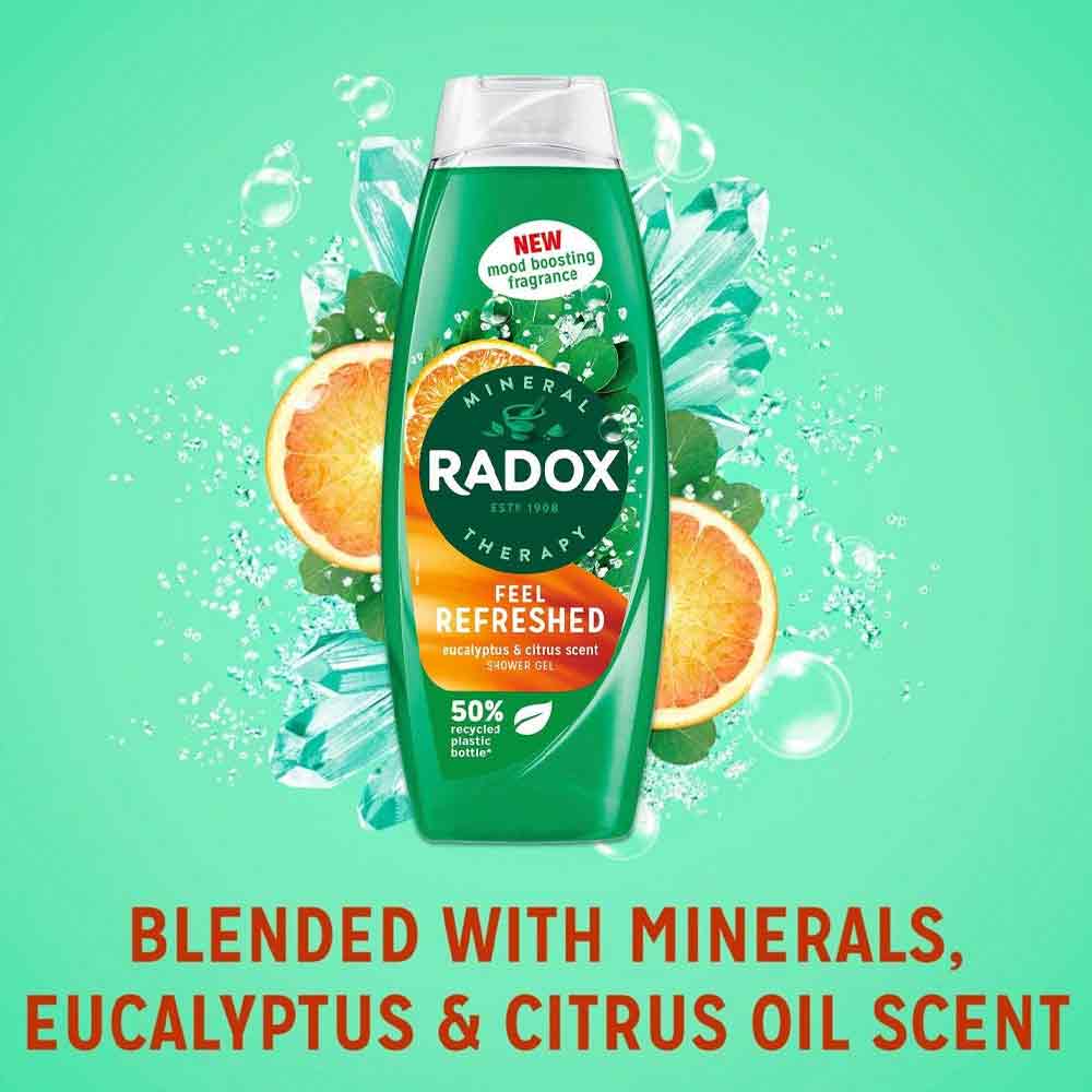 Radox Feel Refreshed Shower Gel 675ml
