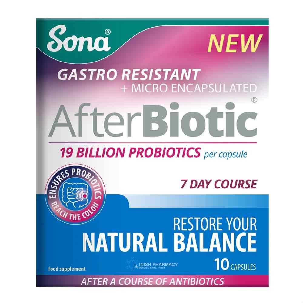 Sona After Biotic 7 Day Course – to support a healthy digestive system