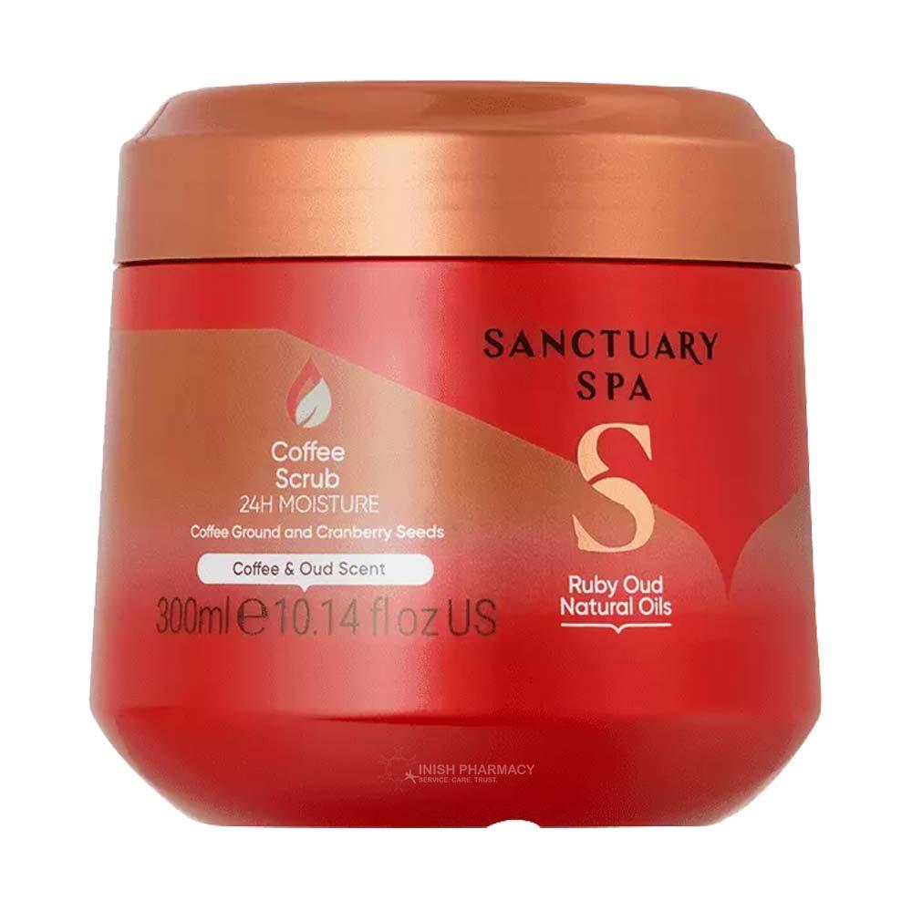 Sanctuary Spa Ruby Oud 24H Moisture Coffee Scrub 300g