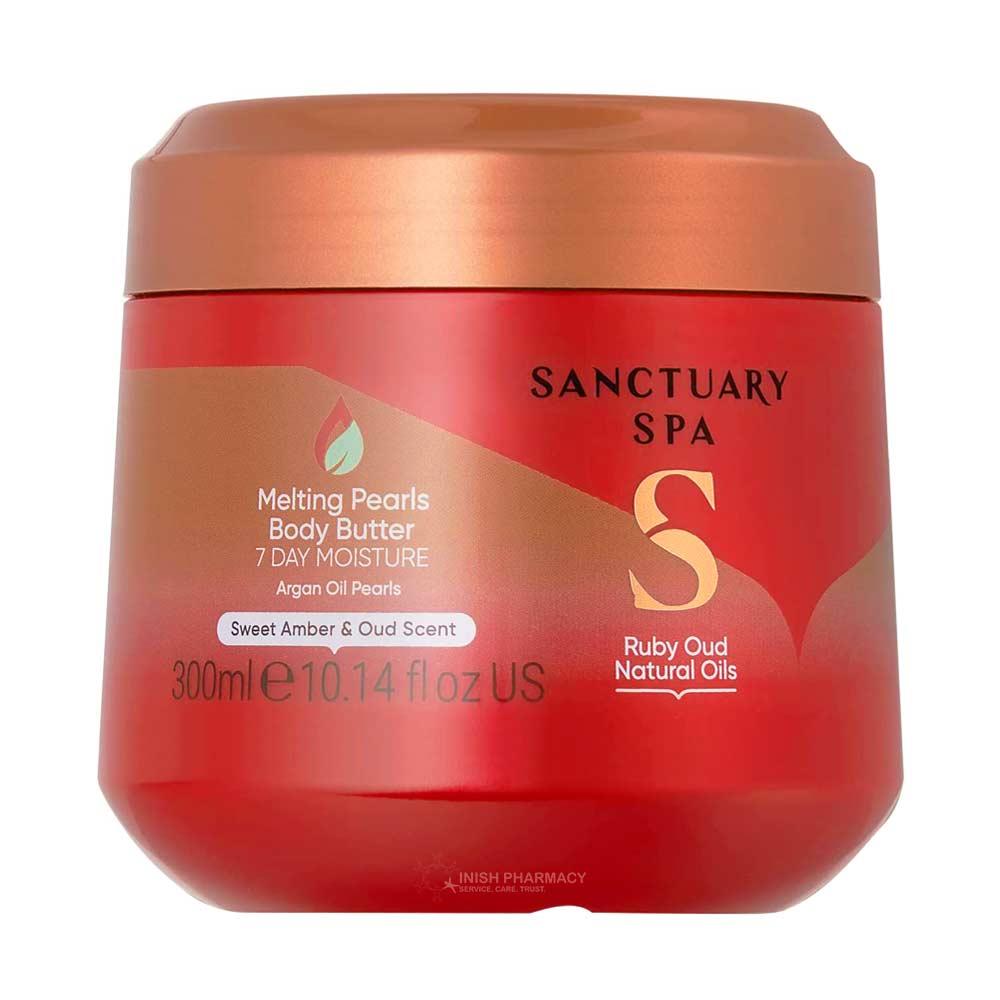 Sanctuary Spa Ruby Oud Melting Pearls Body Butter 300ml