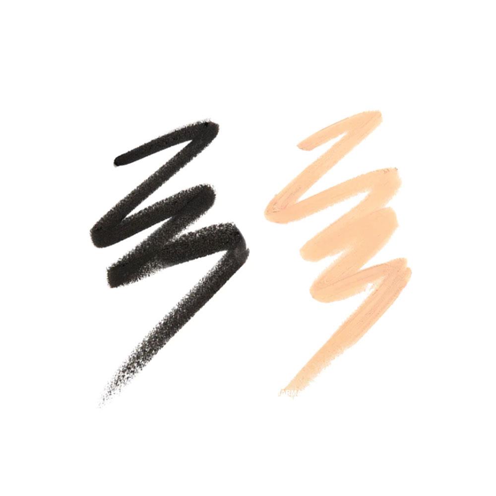 Sculpted by Aimeee Brighten & Define Eyeliner Duo Black/Nude