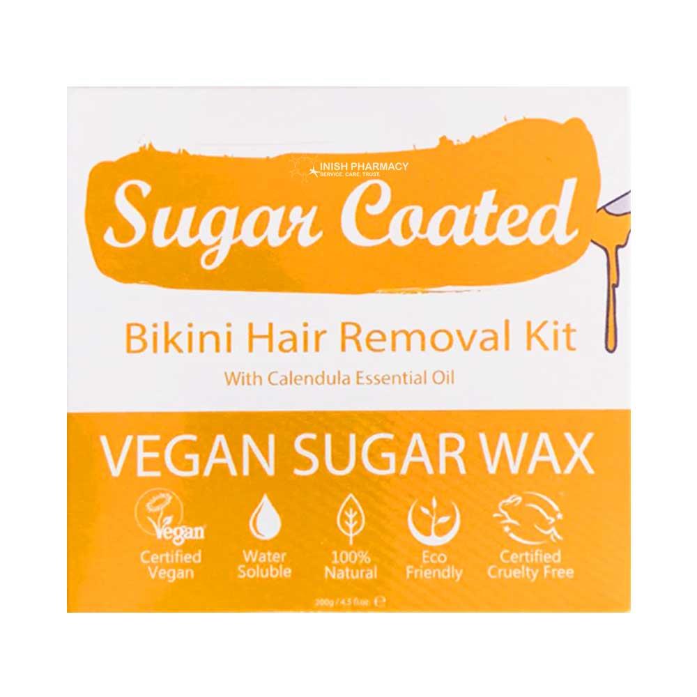 Sugar Coated Bikini Hair Removal Kit Vegan Sugar Wax