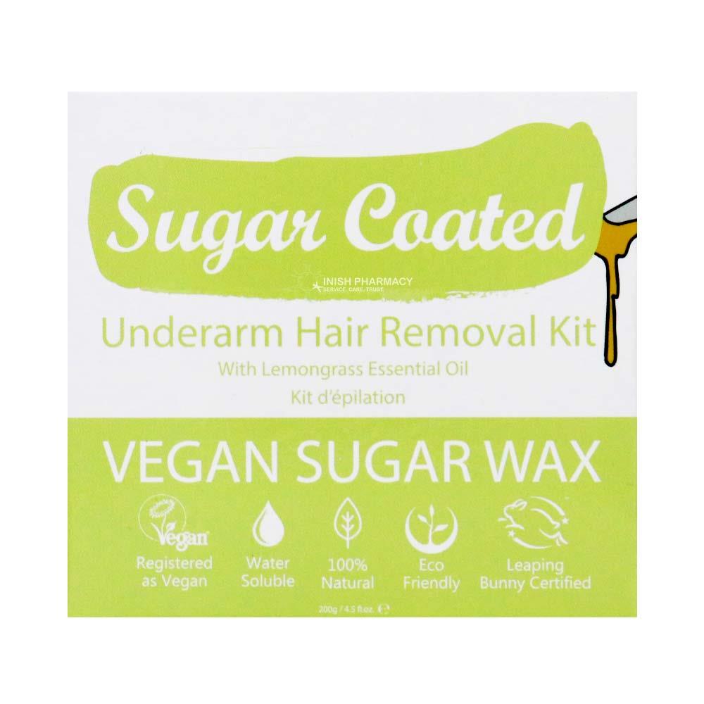 Sugar Coated Underarm Hair Removal Kit Vegan Sugar Wax