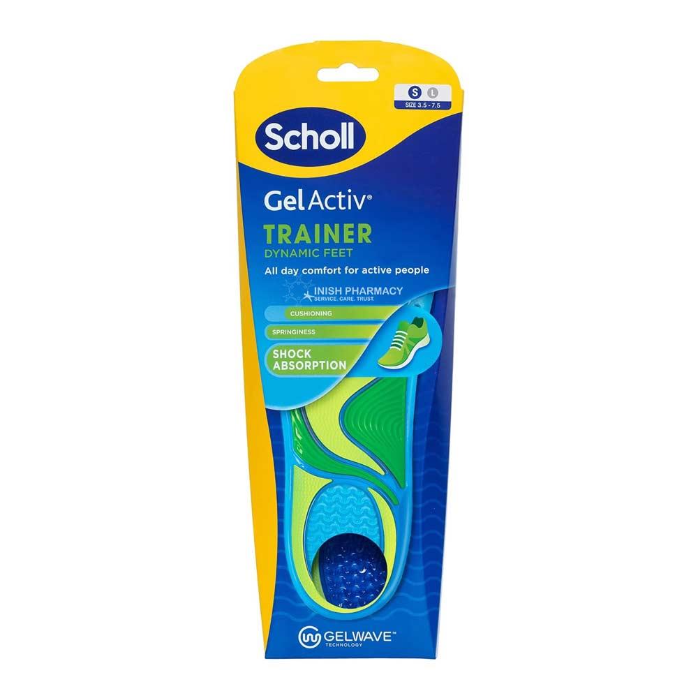 Scholl Gel Activ Trainer Insoles 1 Pair - Small – for everyday foot care and comfort