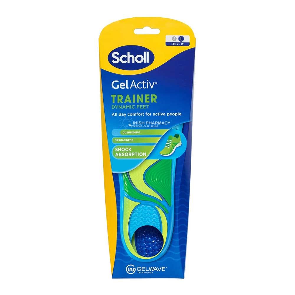 Scholl Gel Activ Trainer Insoles 1 Pair - Large