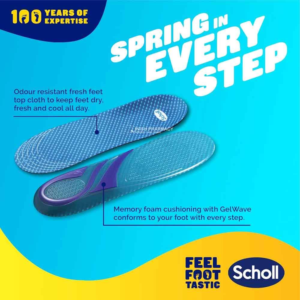 Scholl Gel Activ Formal Insoles 1 Pair - Small