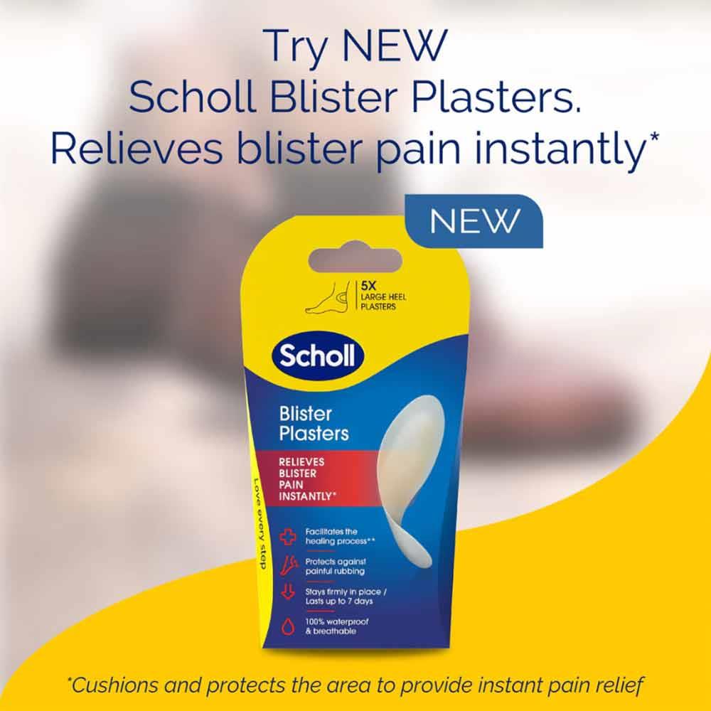 Scholl Large Blister Plasters 5 Pack