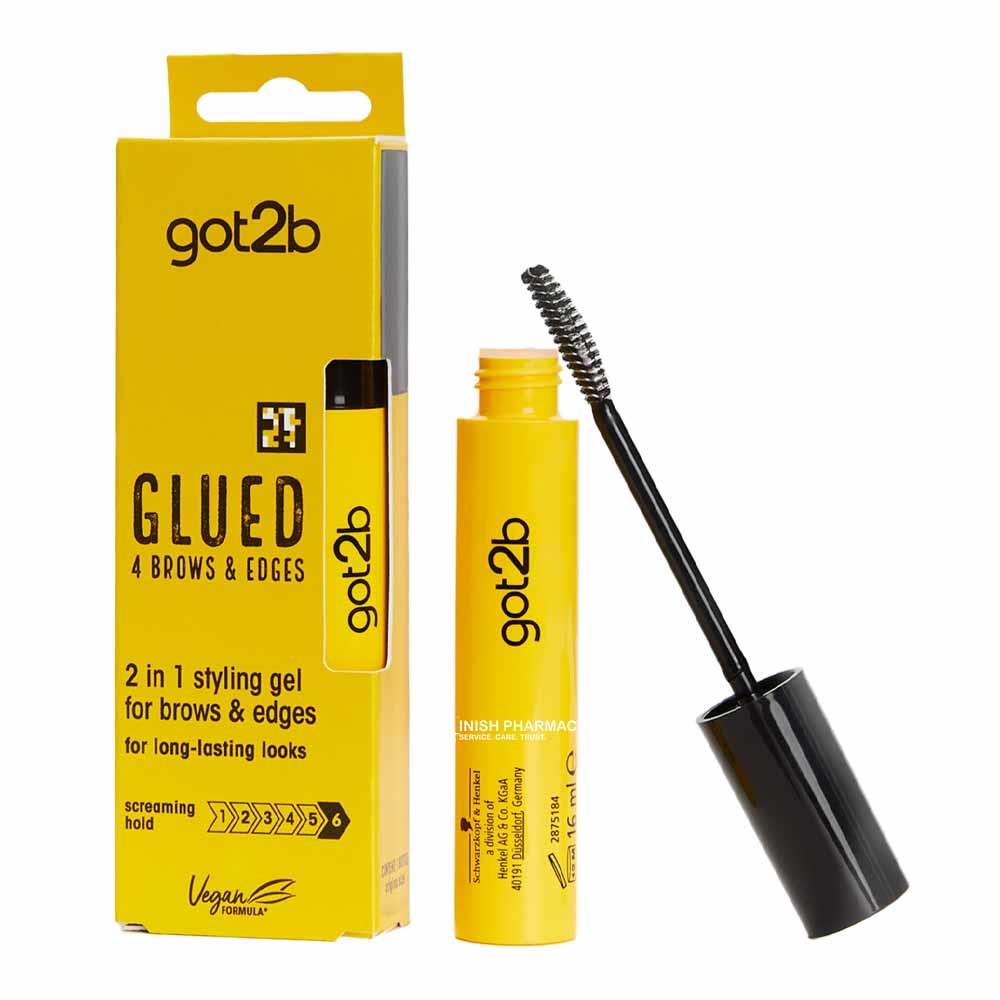 Schwarzkopf Got2b Glued 4 Brows & Edges 2in1 Gel