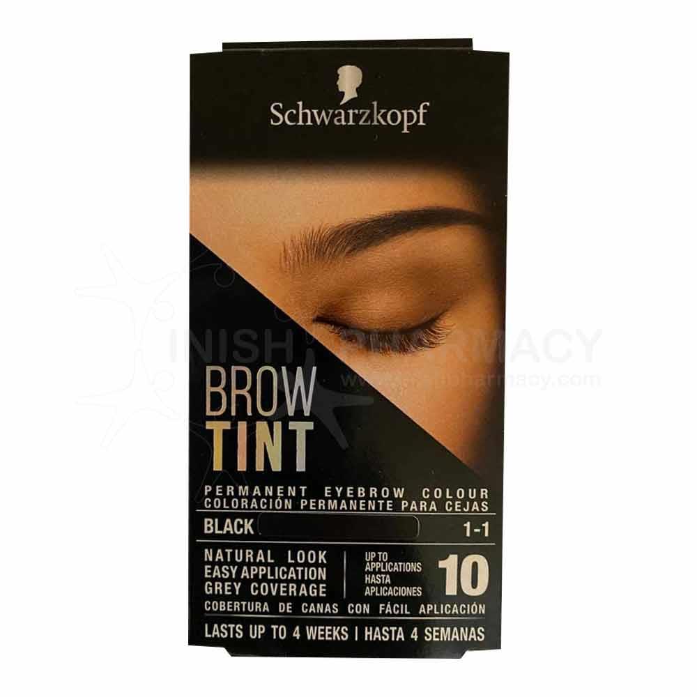 Schwarzkopf Brow Tint Black 17ml