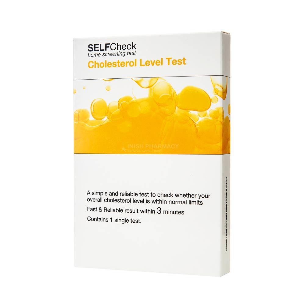 SELFCheck Home Screening Cholesterol Level Test 1 Single Test