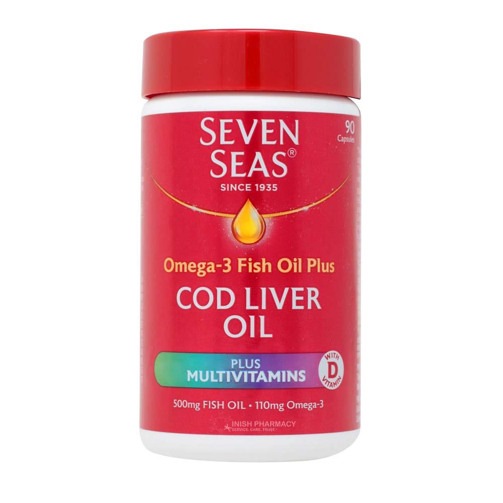 Seven Seas Cod Liver Oil Plus Multivitamins 90 Capsules