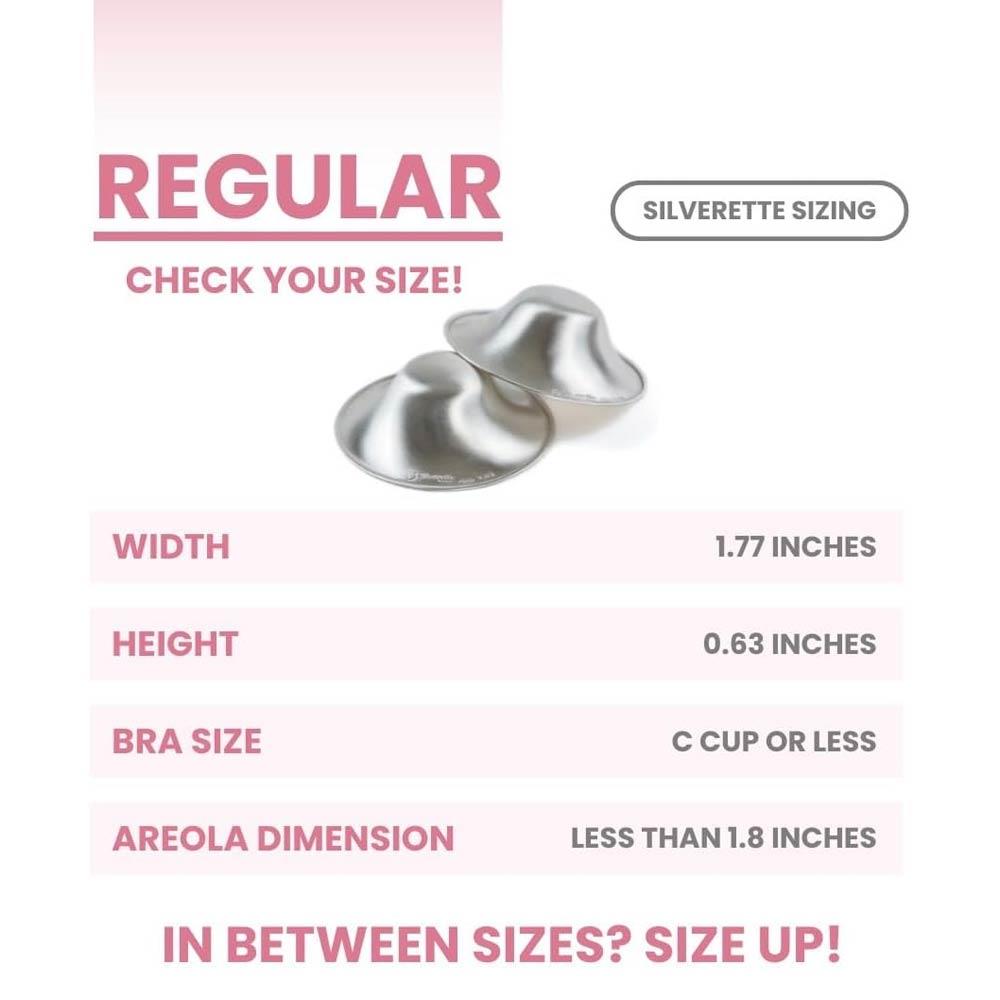 Silverette The Original Silver Nursing Cups XL 2 Pieces