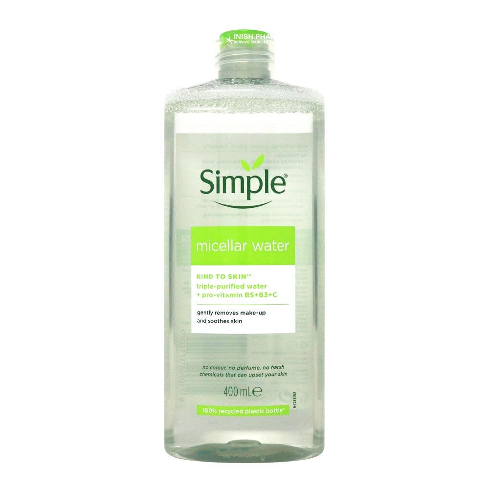 Simple Kind To Skin Micellar Cleansing Water 400ml
