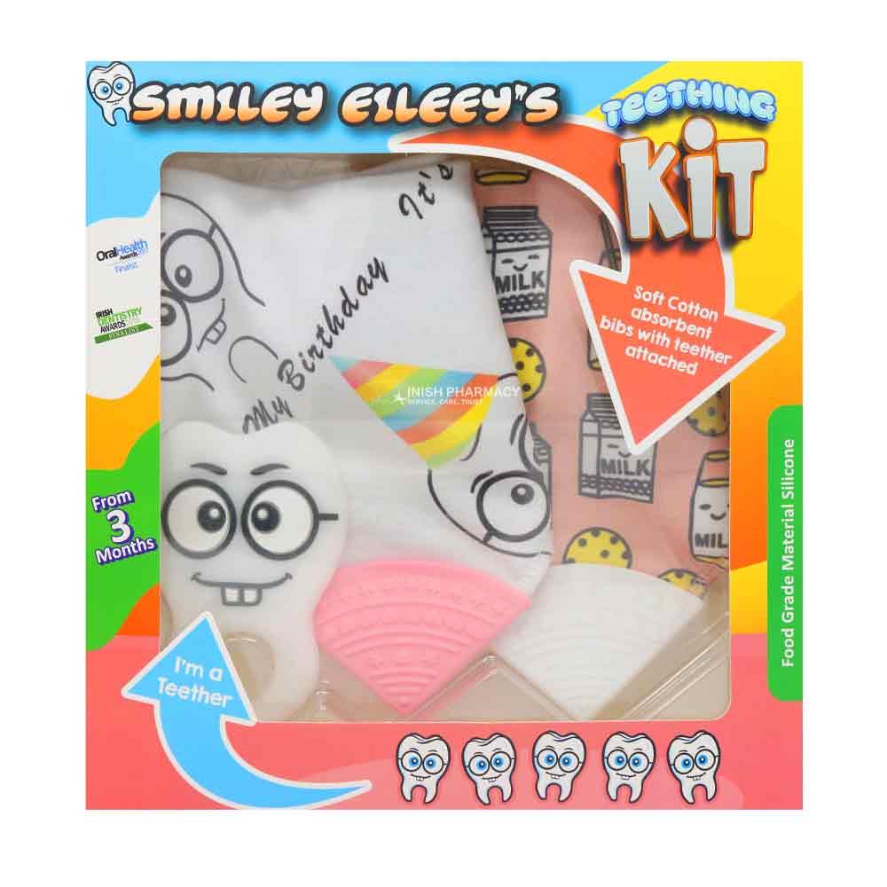 Smiley Eileey's Teething Kit - Its My Birthday - Pink