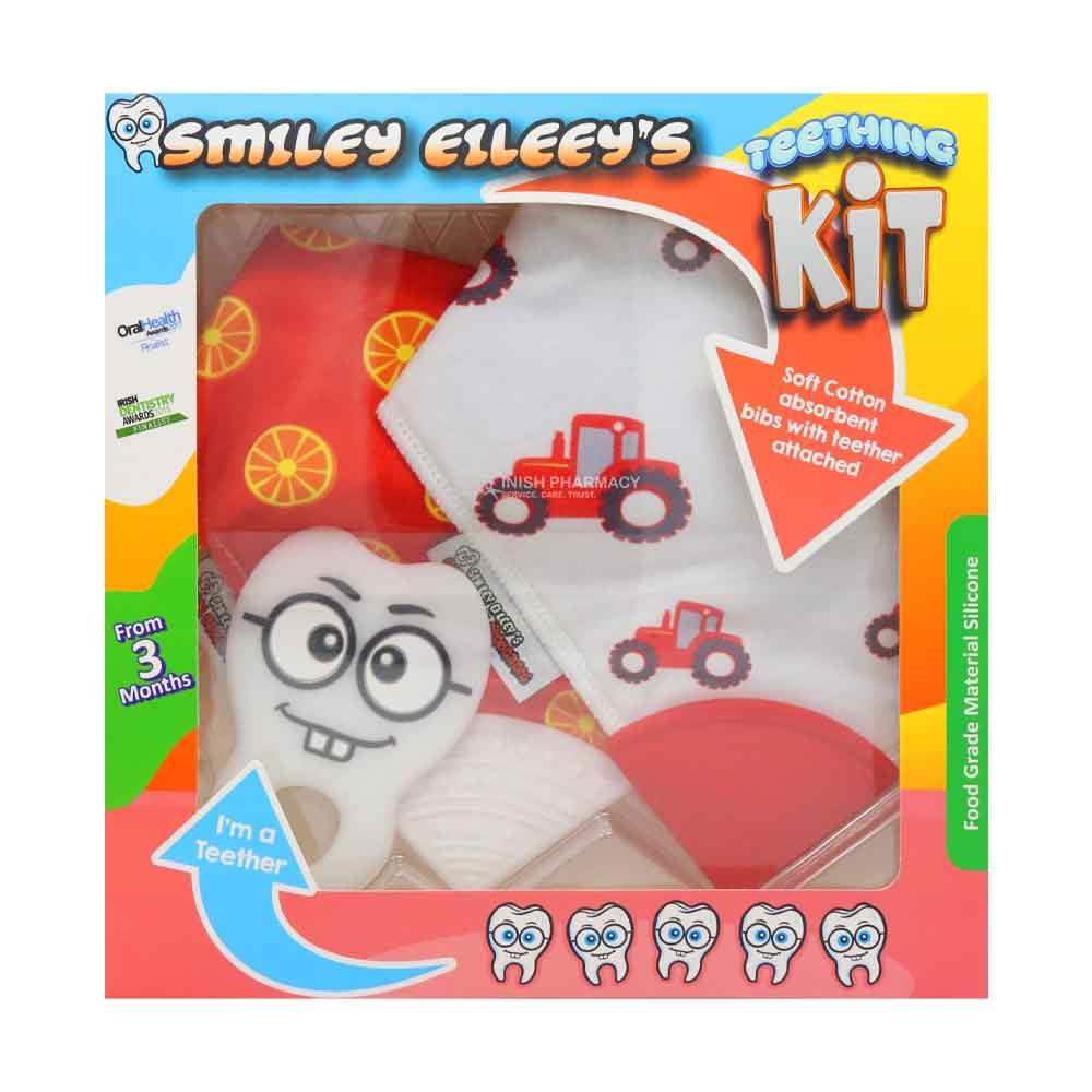 Smiley Eileey's Teething Kit - Red Tractor