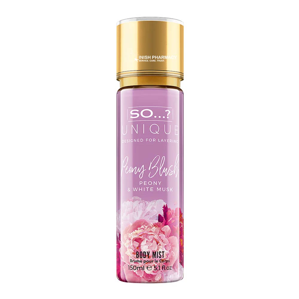 So? Unique Peony Blush Body Mist 150ml