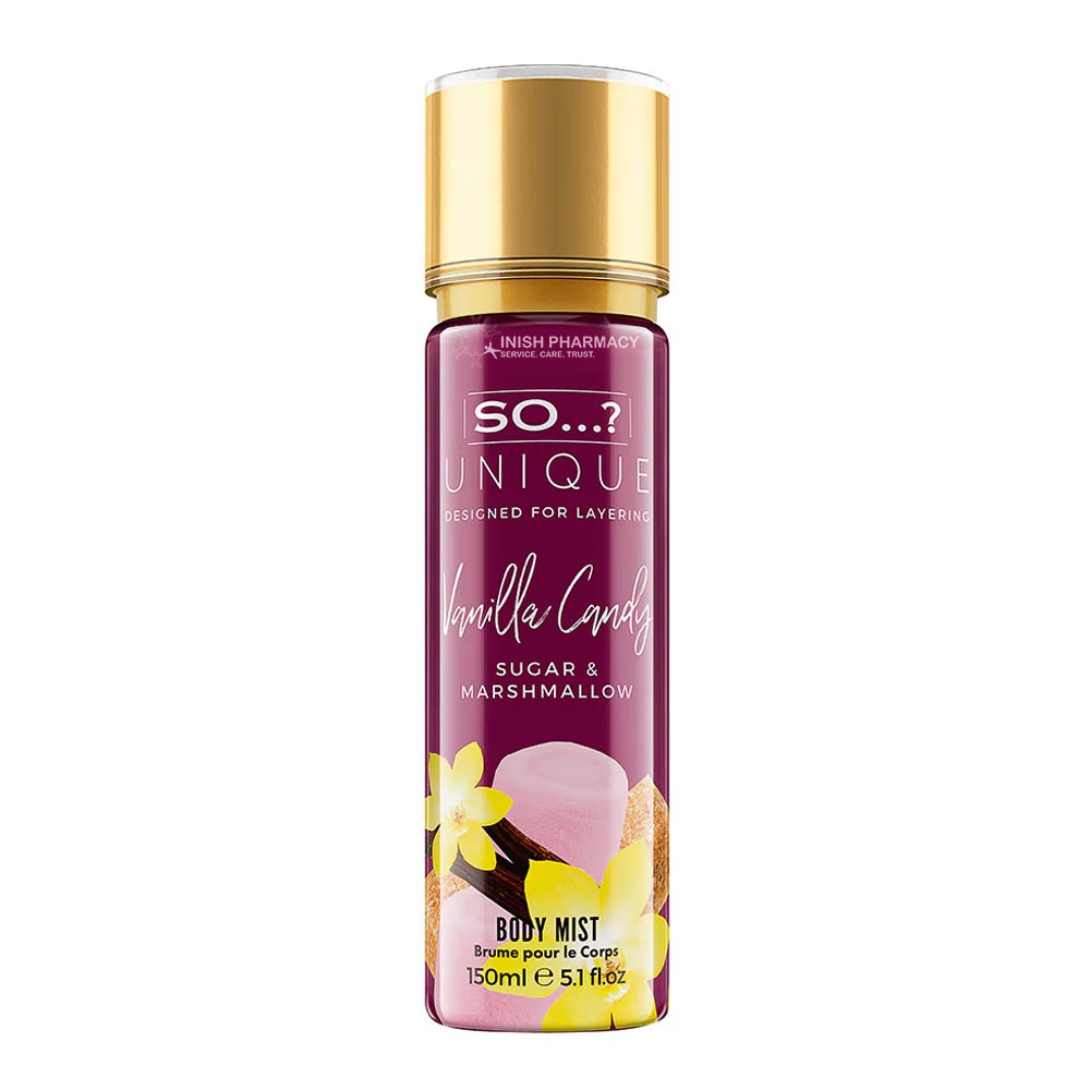 So? Unique Vanilla Candy Body Mist 150ml
