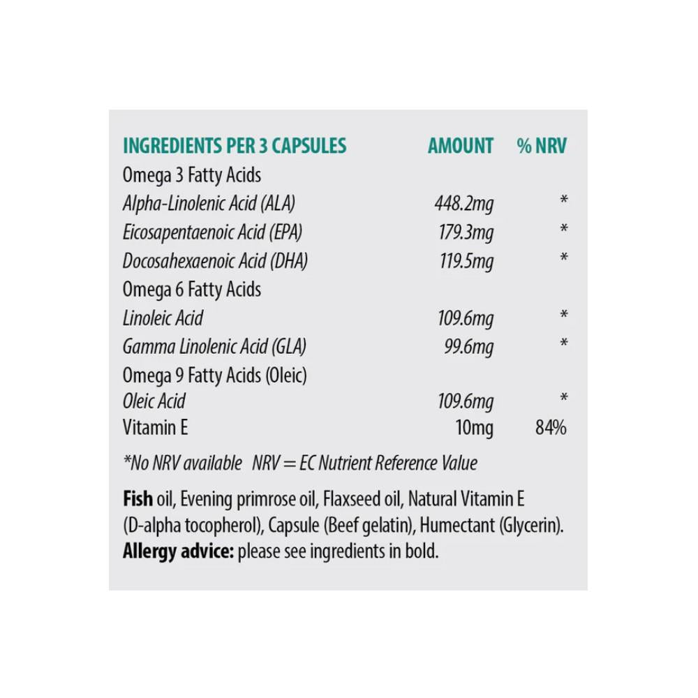 Sona Omergan Omega 369 1000mg 30 Capsules
