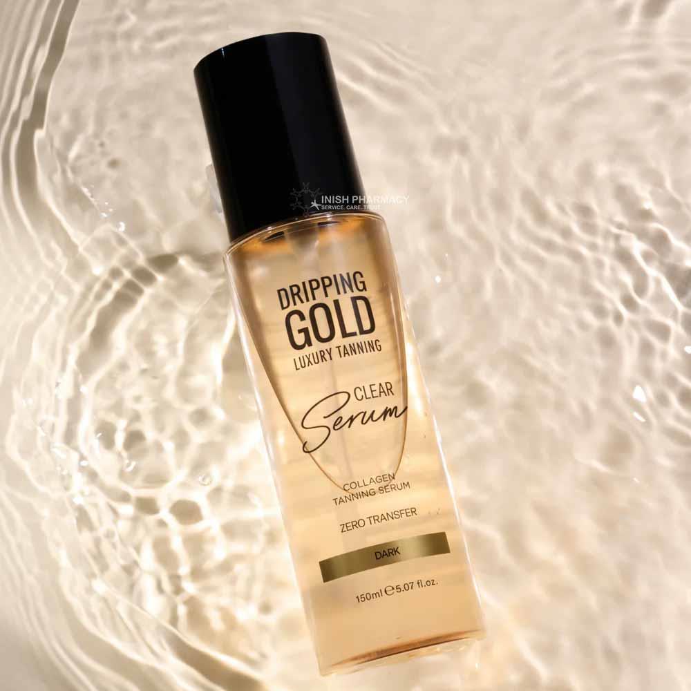 SOSU Dripping Gold Luxury Tanning Clear Serum Dark 150ml