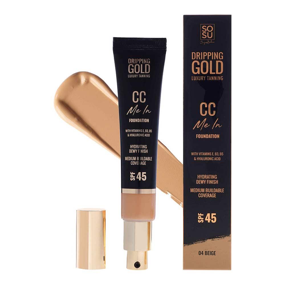 SOSU Dripping Gold CC Me In Foundation 04 Beige