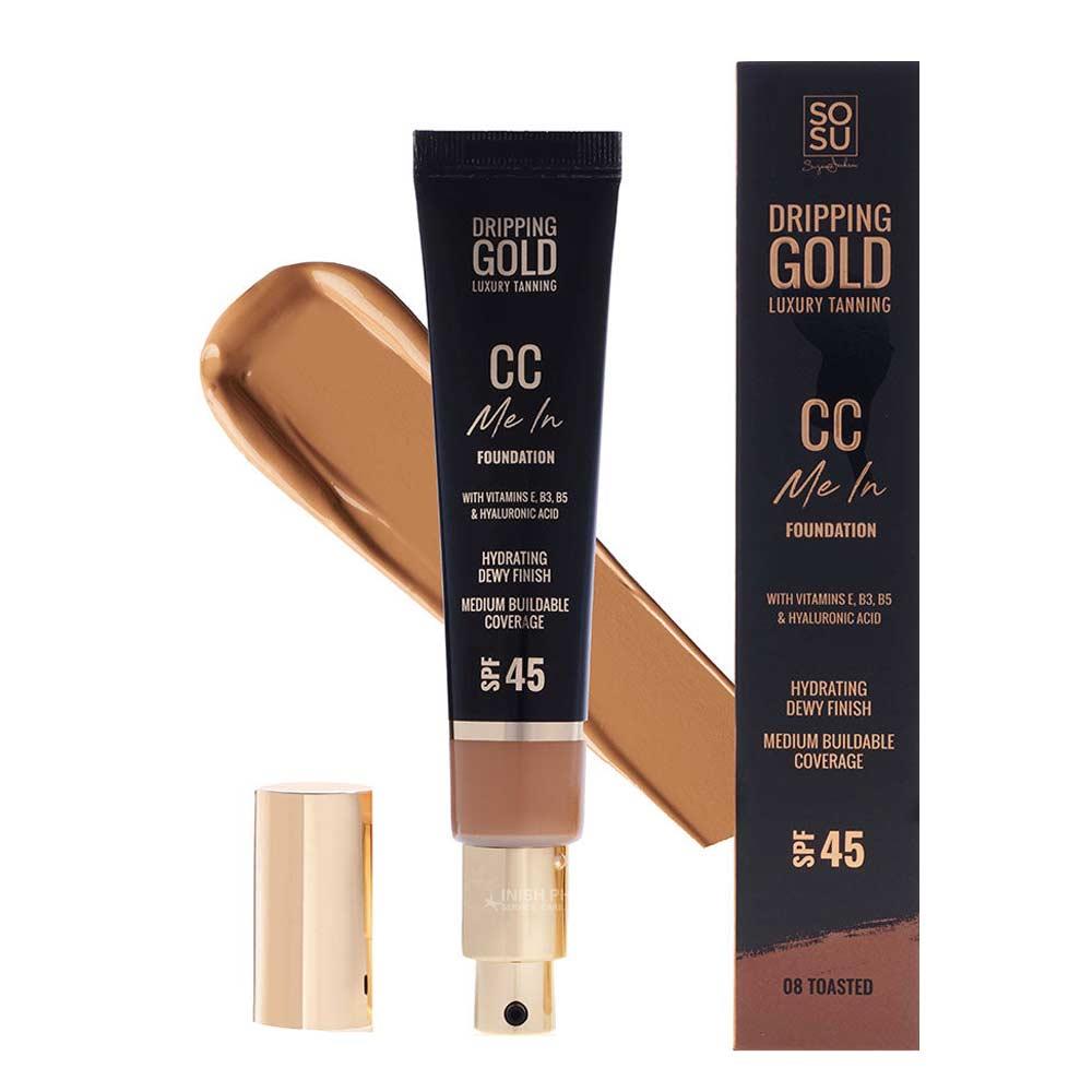 SOSU Dripping Gold CC Me In Foundation 08 Toasted