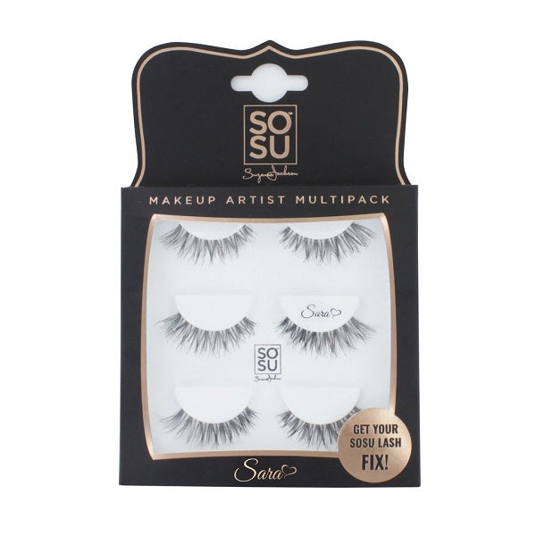 SOSU Sara Eyelashes Triple Pack
