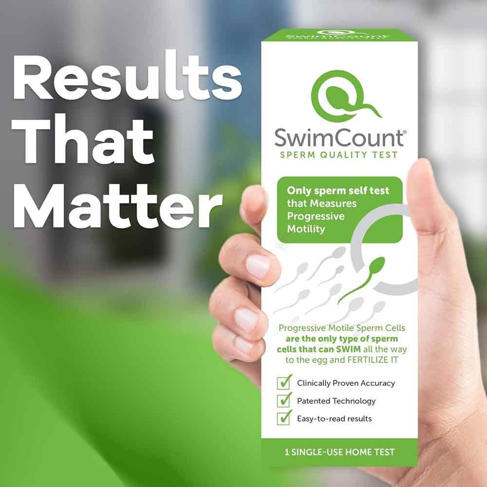 Swimcount Sperm Quality Test Home Male Fertility Test