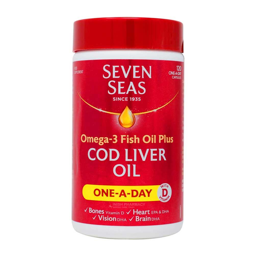 Seven Seas Cod Liver Oil 120 Capsules