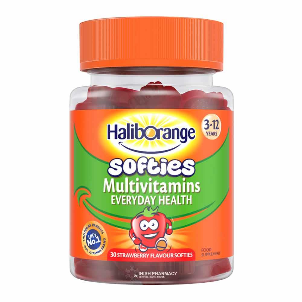 Seven Seas Haliborange Multivitamins Everyday Health Strawberry Softies 30 Pack