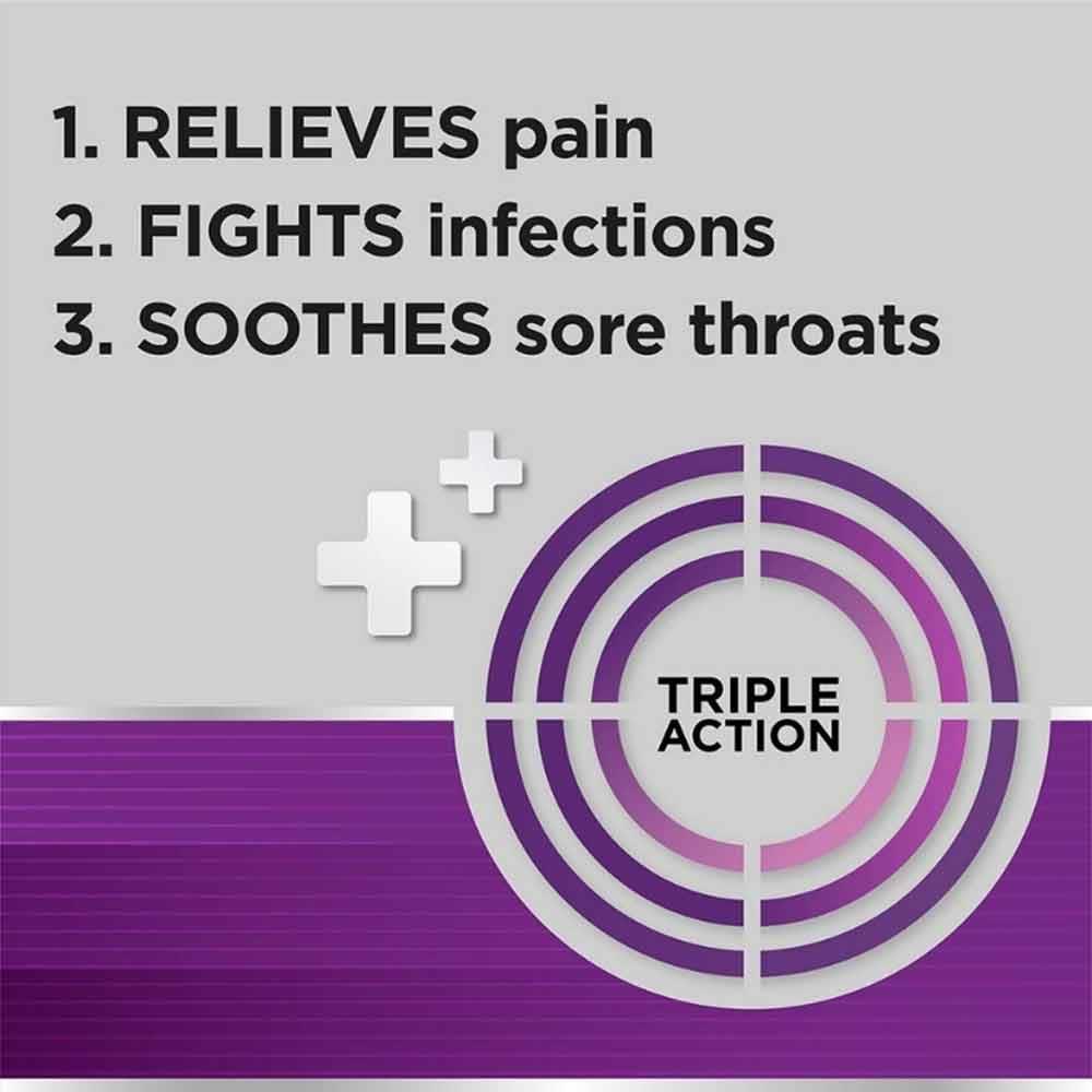 Strepsils Extra Blackcurrant Lozenges 24 Pack