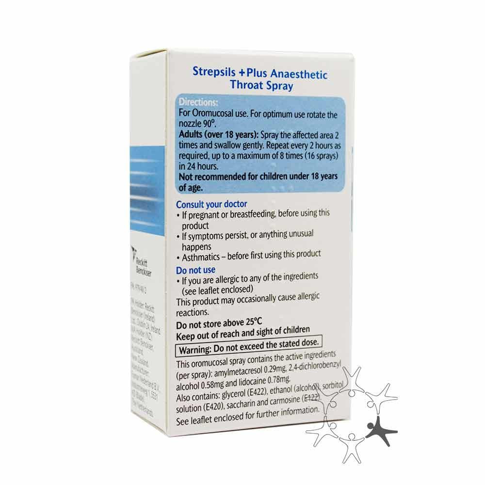 Strepsils Plus Throat Spray 20ml