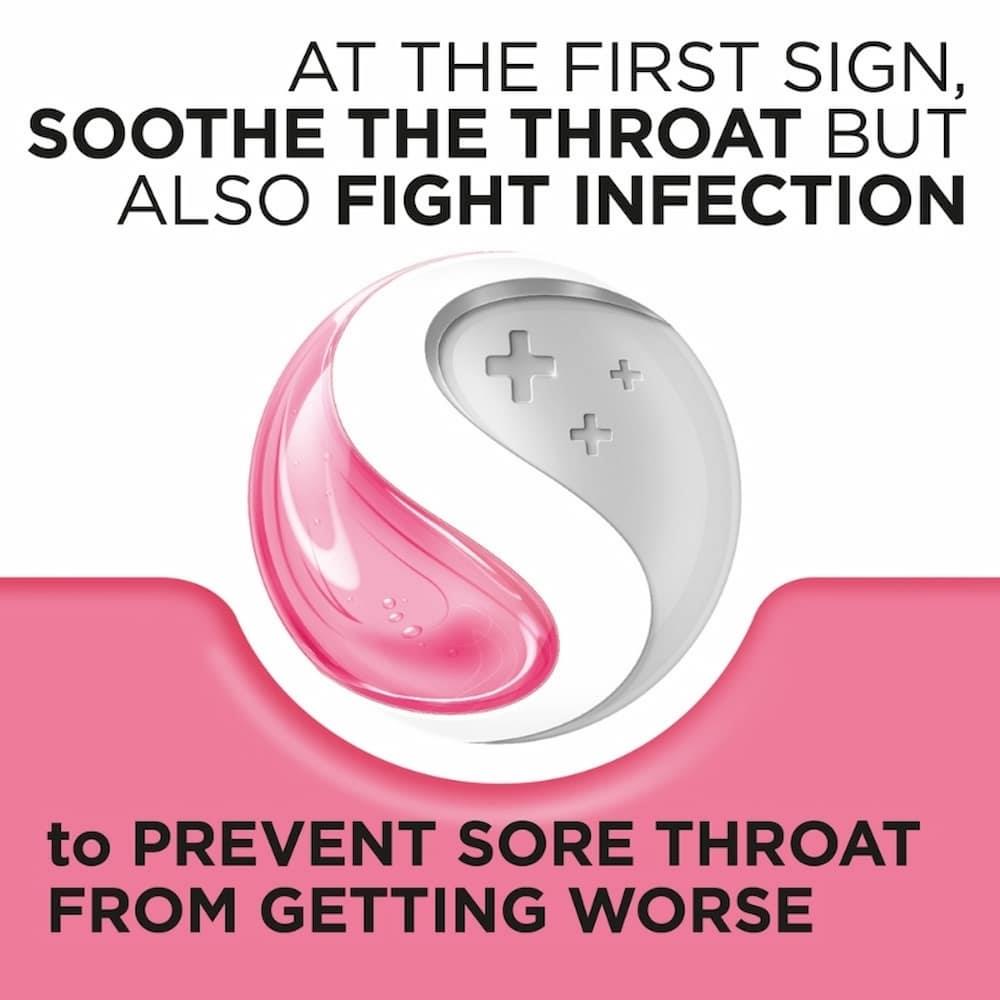 Strepsils Strawberry Sugar Free Lozenges 16 Pack