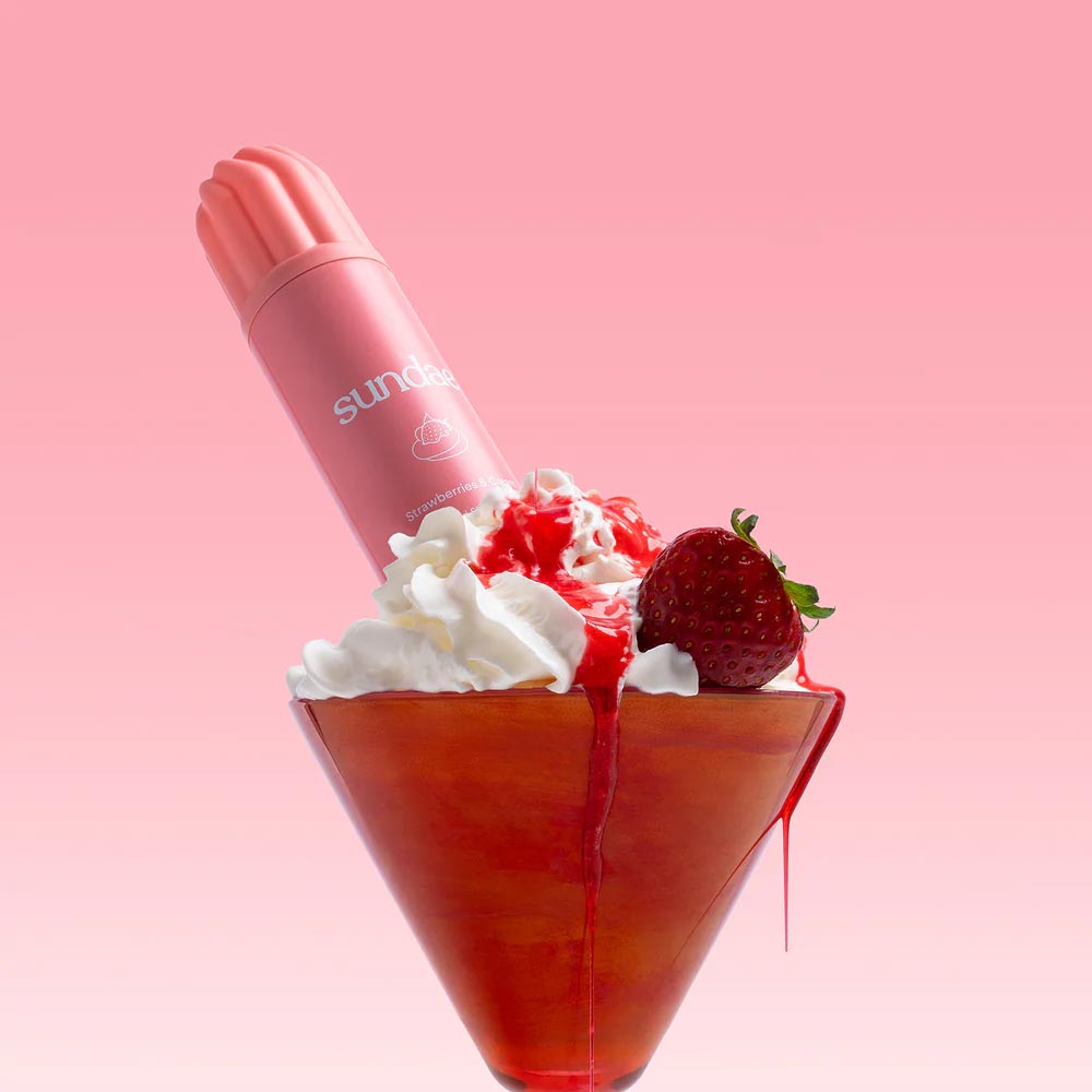 Sundae Whipped Shower Foam Strawberries and Cream 265ml