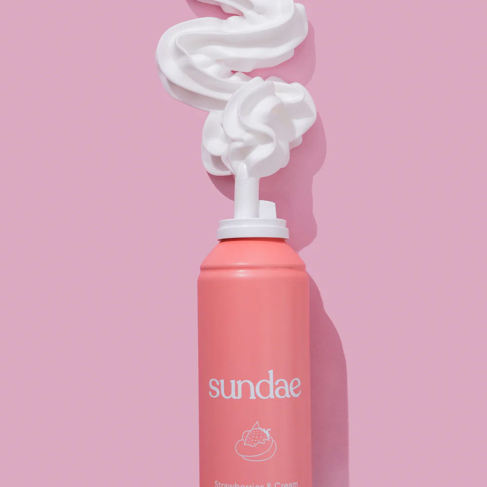 Sundae Whipped Shower Foam Strawberries and Cream 265ml
