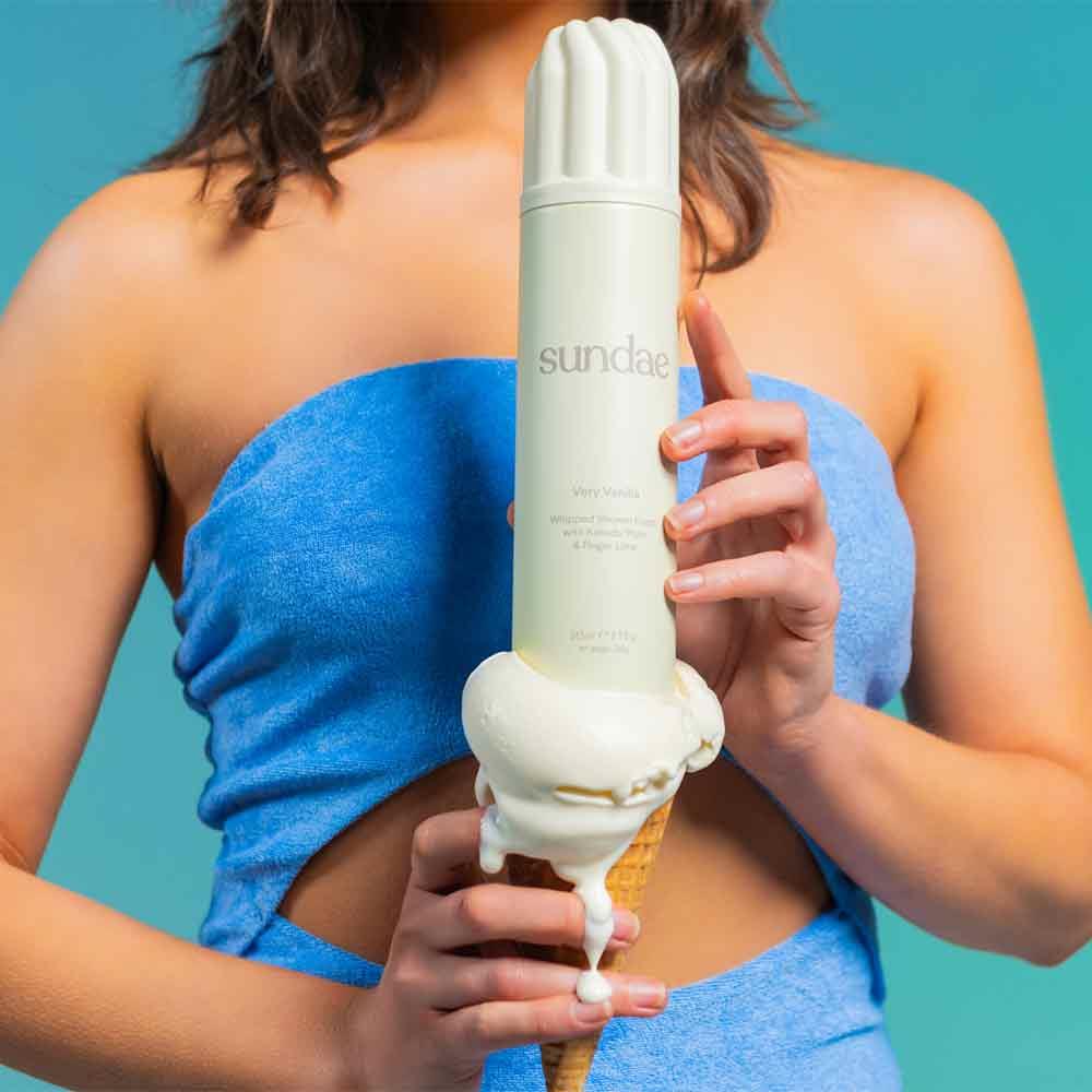Sundae Whipped Shower Foam Very Vanilla 265ml