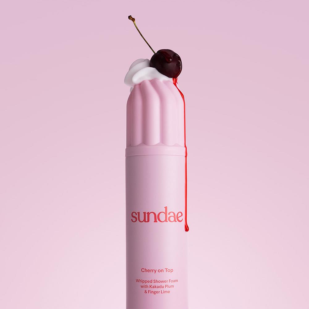 Sundae Whipped Shower Foam Cherry On Top 265ml