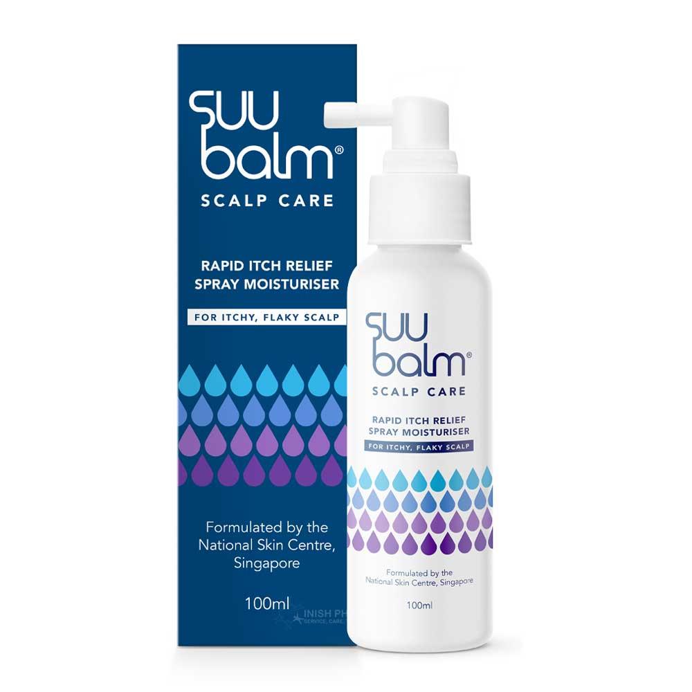 SUU Balm Rapid Itch Relief Scalp Spray 100ml