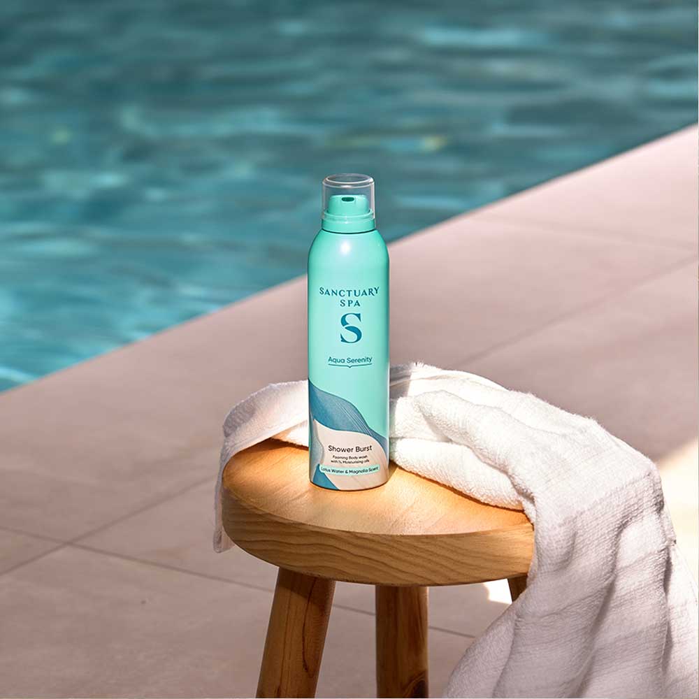 Sanctuary Spa Aqua Serenity Shower Burst 200ml