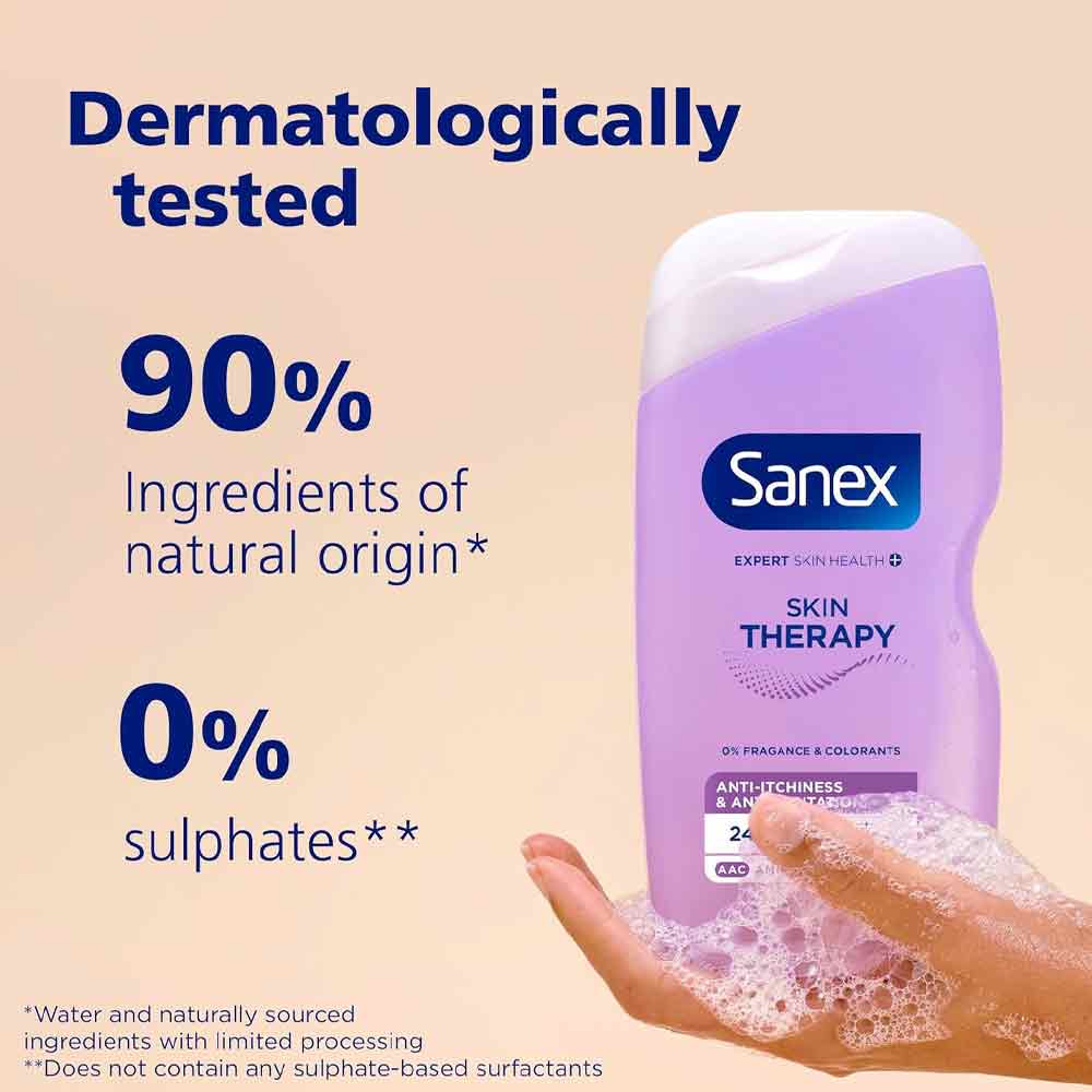 Sanex Body Wash Skin Therapy Anti Itchiness & Irritation 450ml