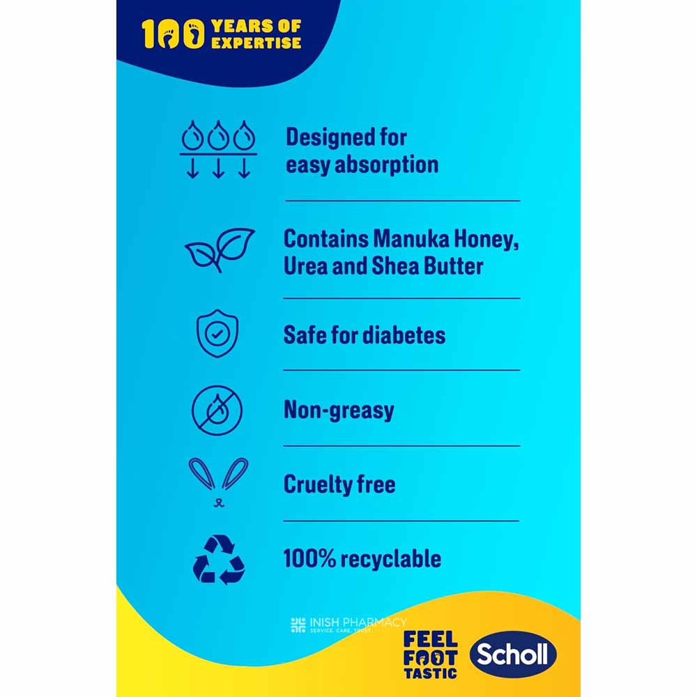 Scholl PediMask Foot Mask with Manuka Honey 1 Pair