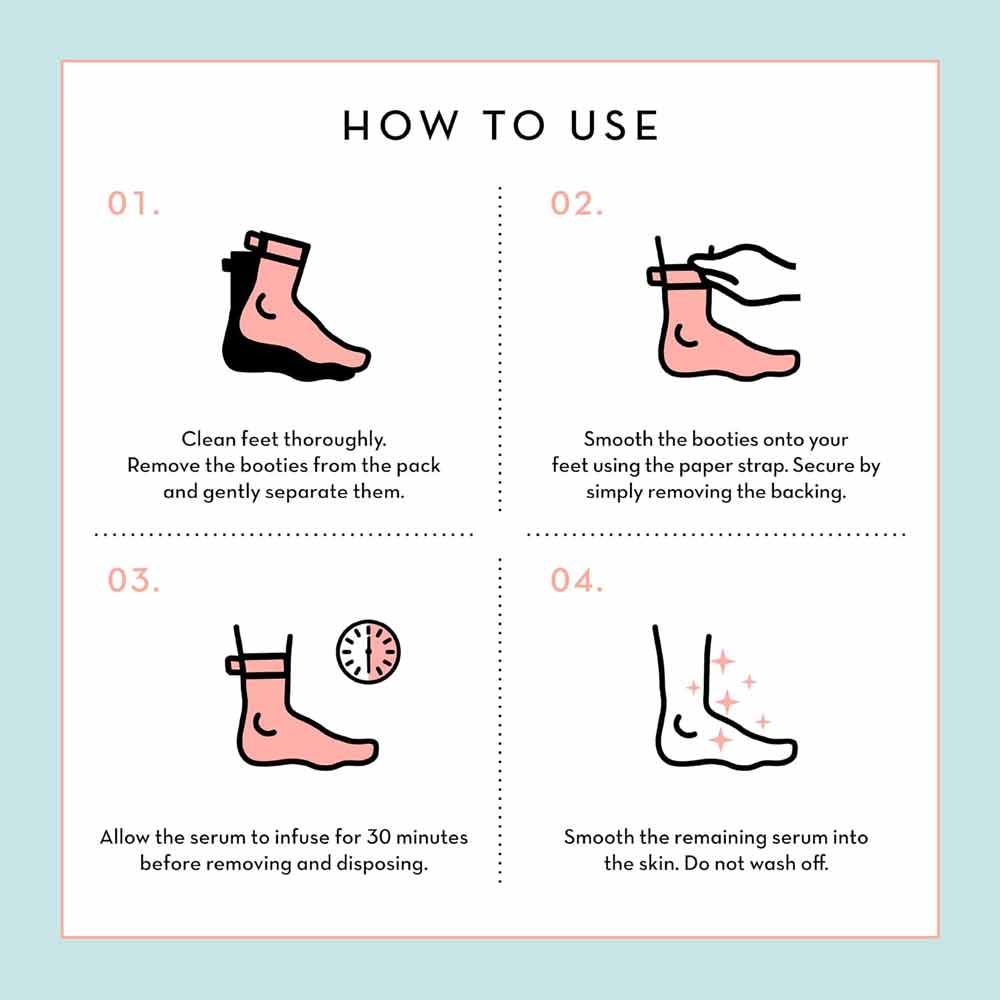 Seoulista Beauty Rosy Toes Instant Pedicure