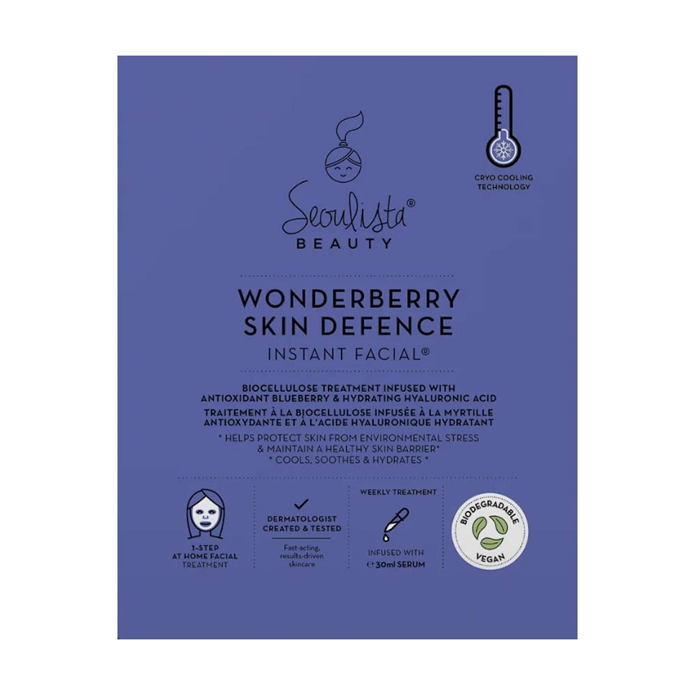 Seoulista Beauty Wonderberry Skin Defence Instant Facial