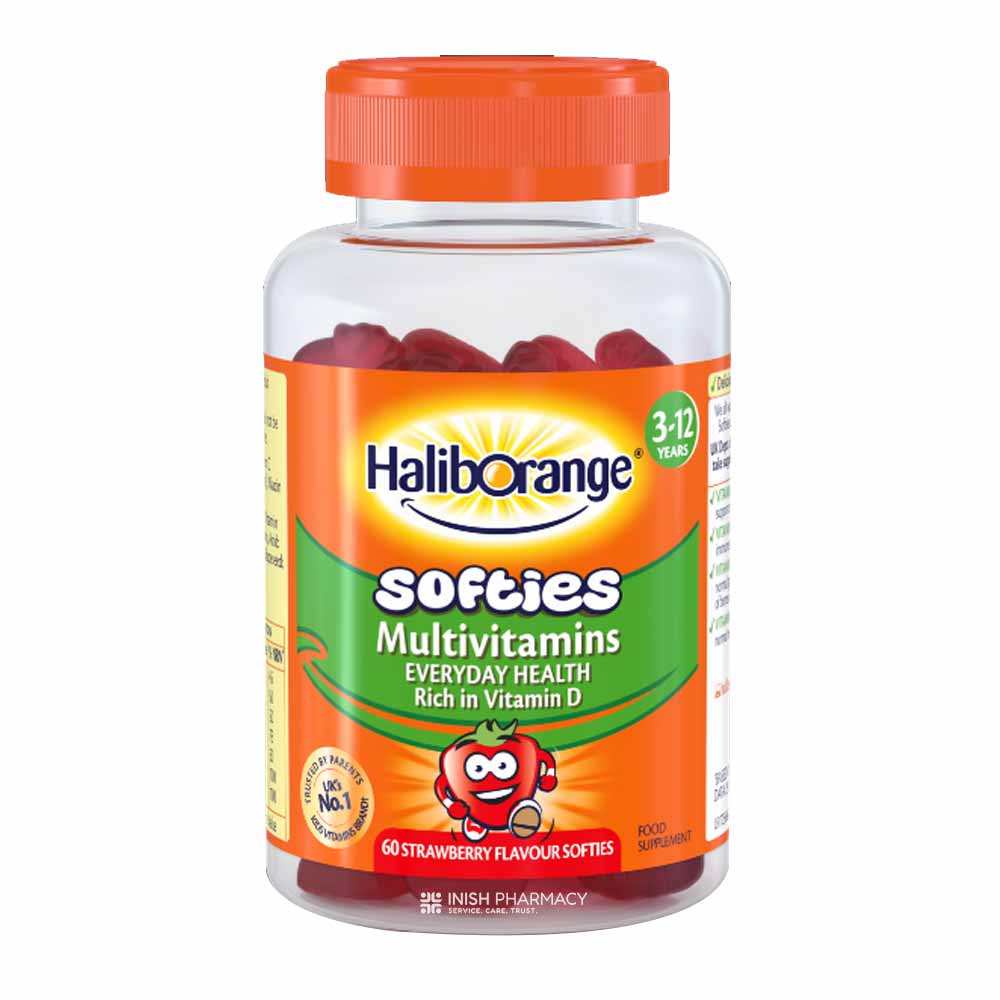 Seven Seas HalibOrange Multivitamins Everyday Health Strawberry Softies 60 Pack