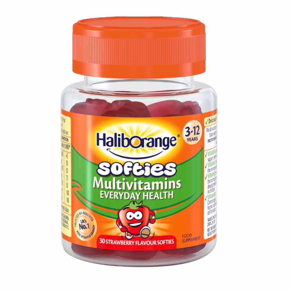 Seven Seas Haliborange Multivitamins Everyday Health Strawberry Softies 30 Pack
