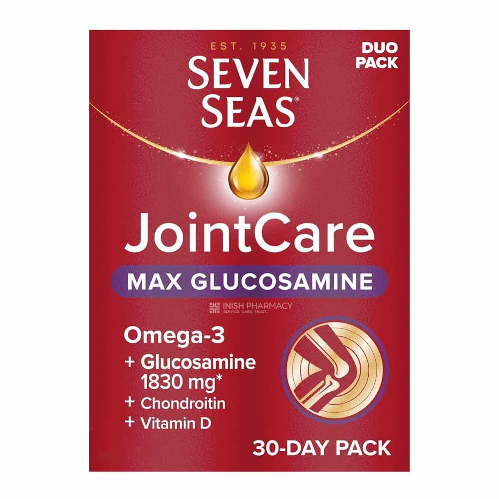 Seven Seas Joint Care Max Glucosamine 30 + 30 Duo Pack – glucosamine to support comfortable joint movement