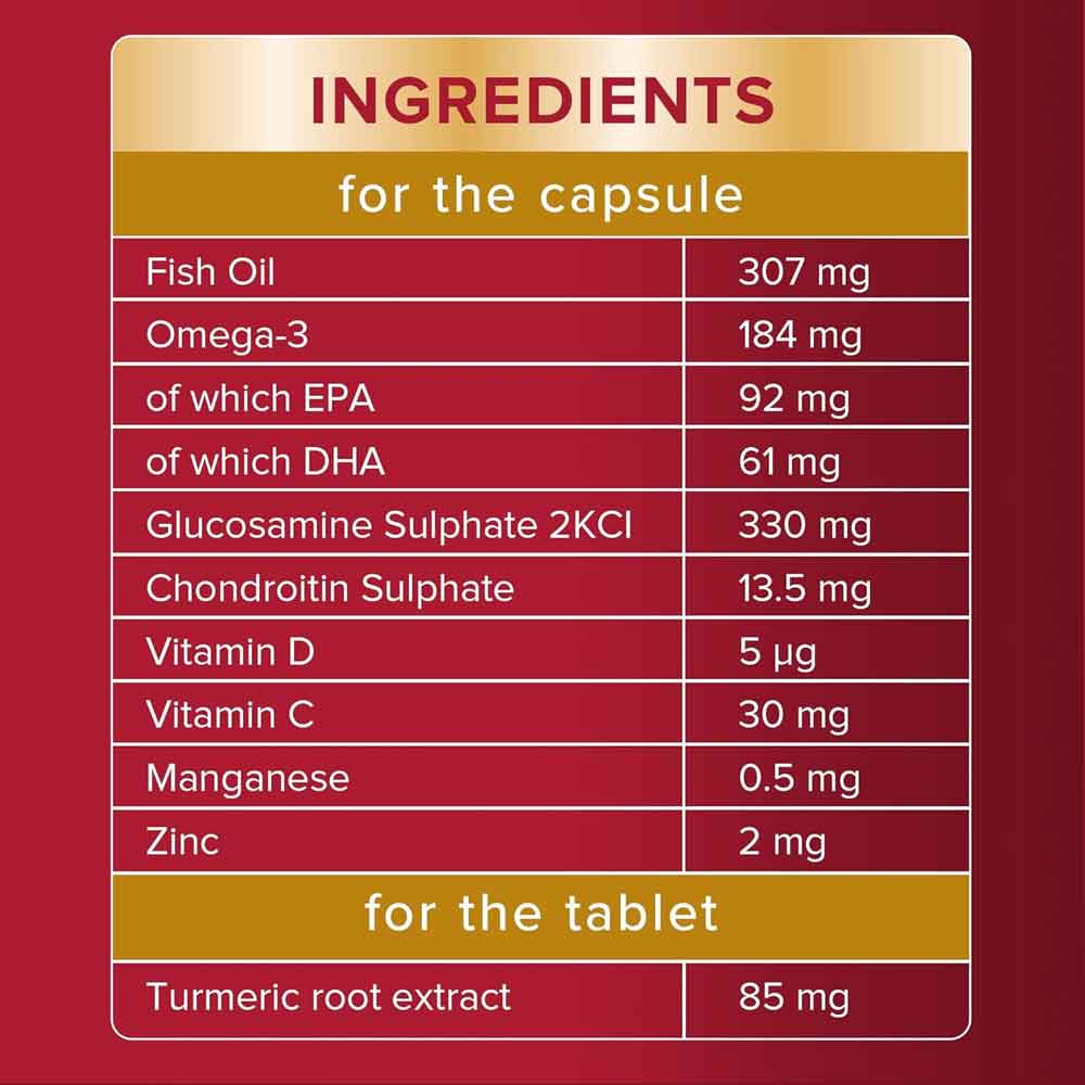 Seven Seas Omega 3 & Turmeric 30 Caps + 30 Tabs Duo Pack