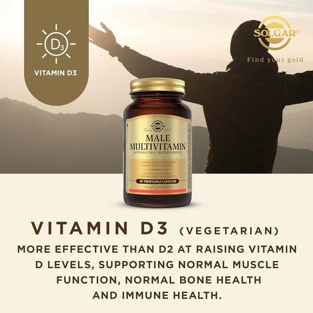 Solgar Male Multivitamin 60 Capsules