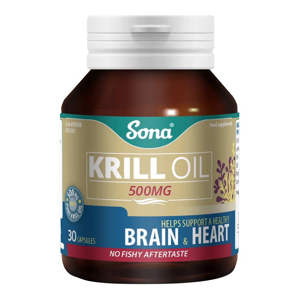 Sona Krill Oil 500mg 30 Capsules