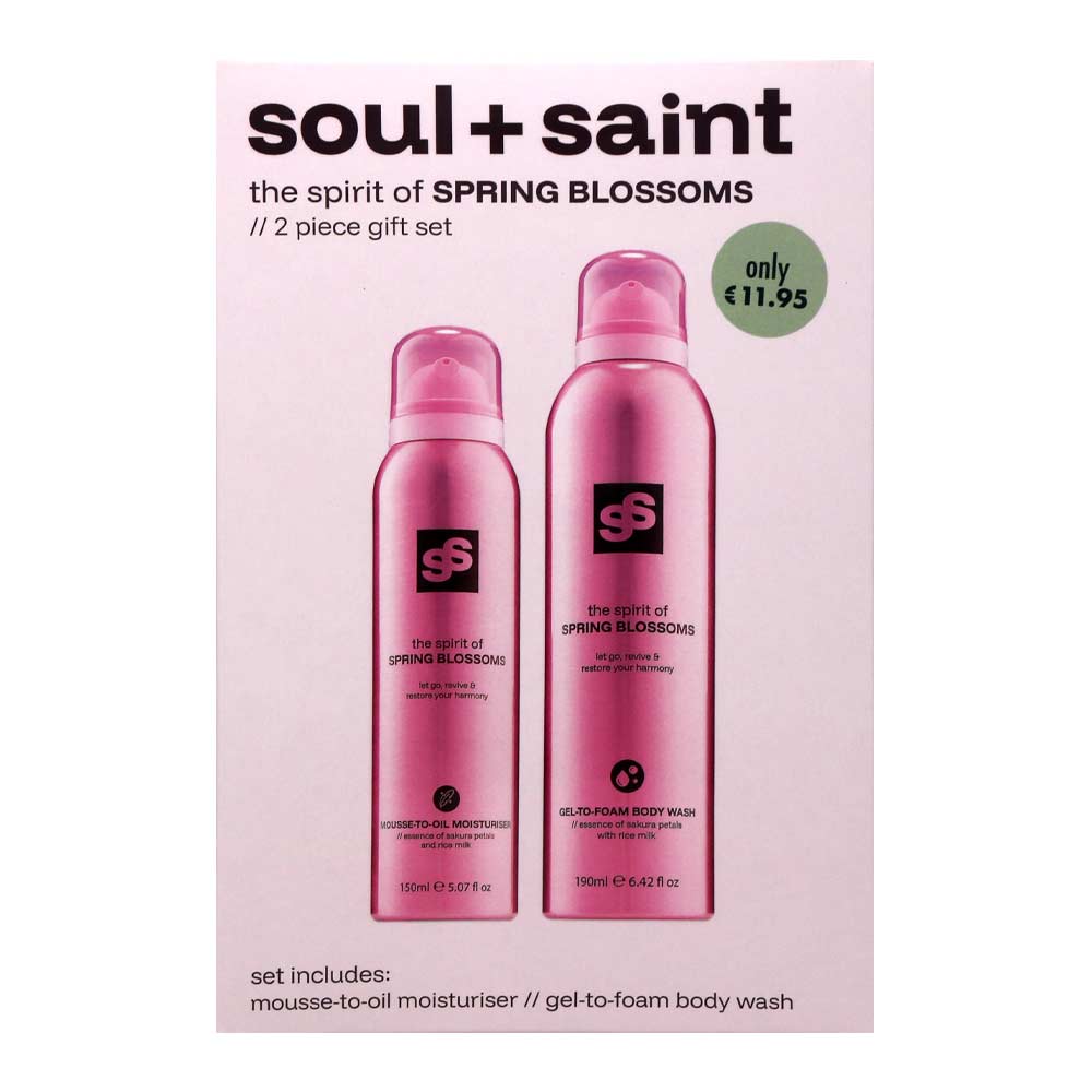 Soul & Saint Spirit of the Spring Blossoms 2 Piece Giftset
